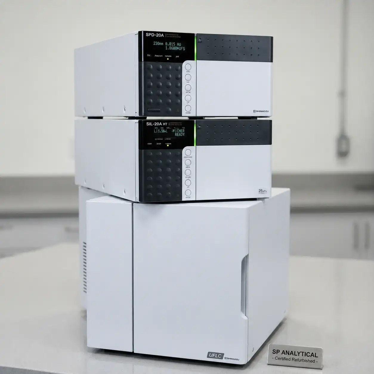 Sistemas refurbished HPLC, GC y MS