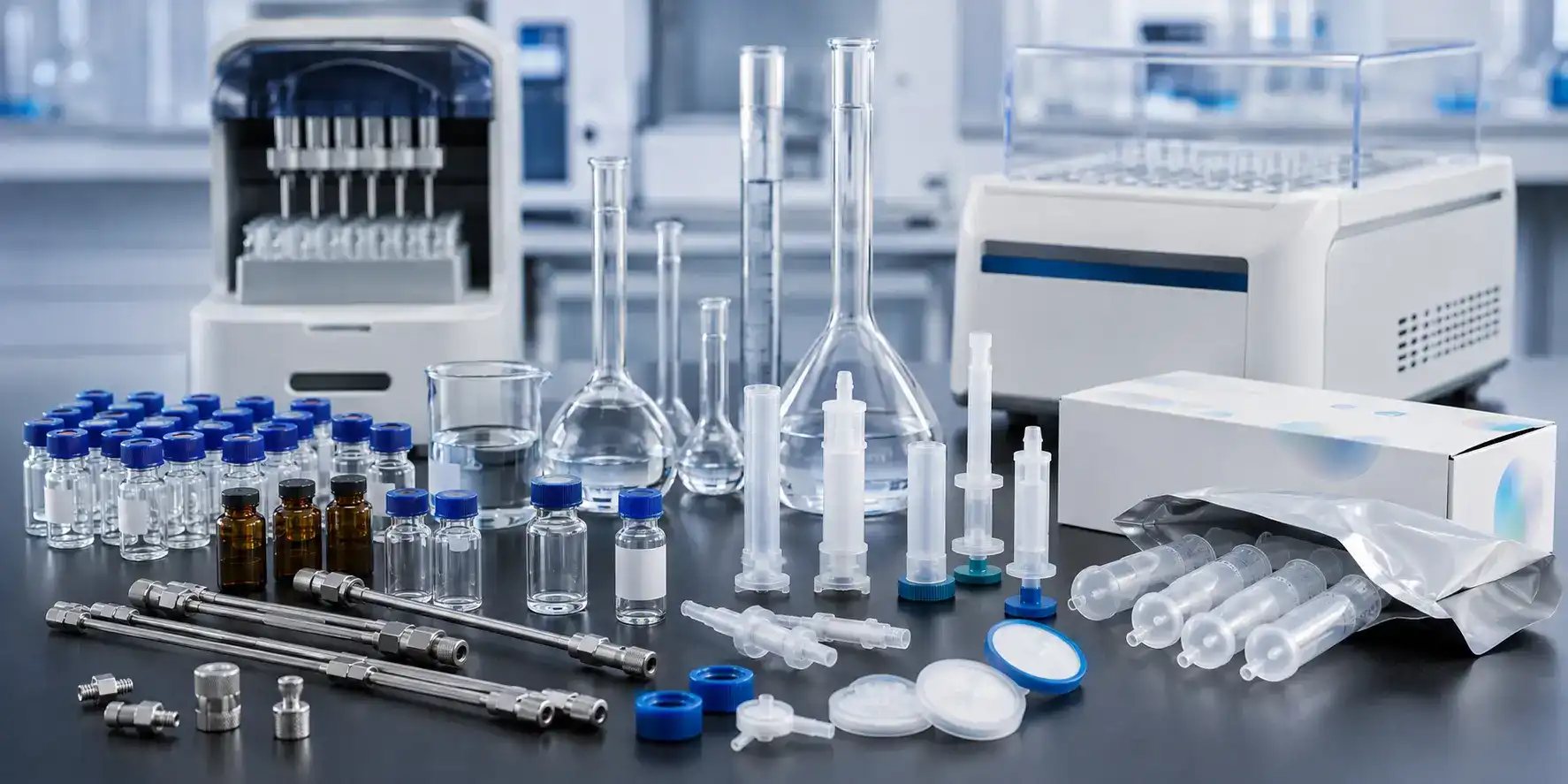 Productos e insumos analíticos para laboratorios farmacéuticos